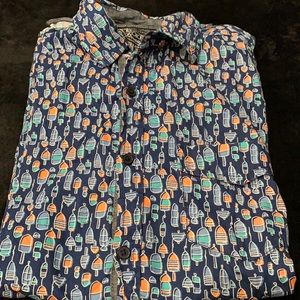 short sleeve dress shirt bright colored buoys